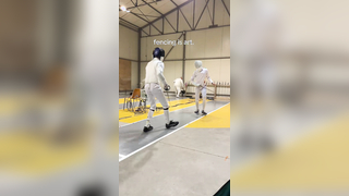 and strategy ‍ #fencing #escrime #fencingclub #fencingtiktok #epee