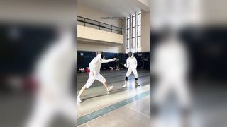 POV: stabbing and getting stabbed when fencing #fencing #varsityath...