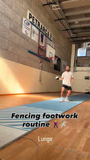 Daily footwork routine to build speed and agility. Every step counts....