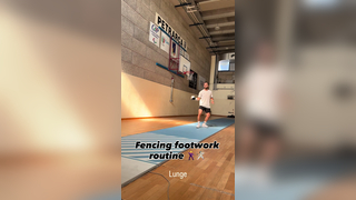 Daily footwork routine to build speed and agility. Every step counts....