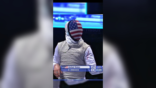 There it is Meet Race Imboden ?? American foil fencer, three-time...