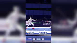 There it is Meet Race Imboden ?? American foil fencer, three-time...