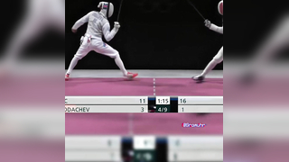 Borodachev ?? catches Mertine ?? off balance and capitalizes on it wi...