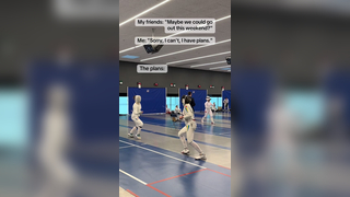 As always, though ‍ #fencing #fencingvideo #sport #фехтование #спо...