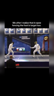 I’m telling you all this sport is really fun… #fyp #fencing #ncaa #hi...