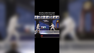 I’m telling you all this sport is really fun… #fyp #fencing #ncaa #hi...