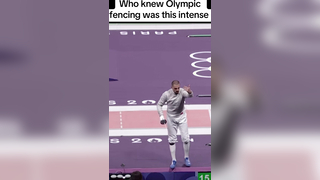 The passion #olympics #olympics2024 #fencing