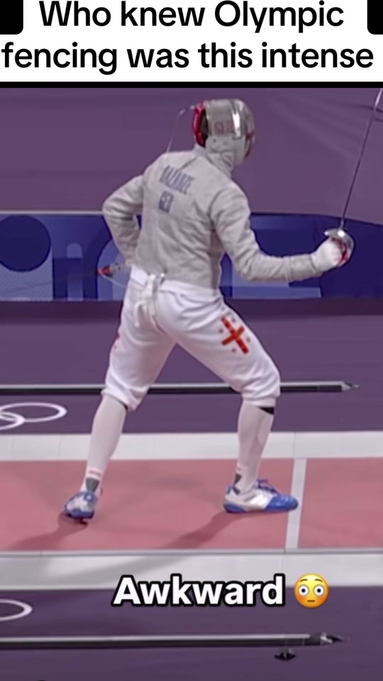 The passion #olympics #olympics2024 #fencing
