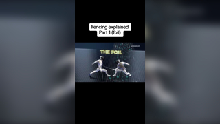 The sport of fencing explained part one #fencing #sport #foil #epee #...