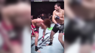 When fighting becomes ART Shara Magomedov with a flawless double s...