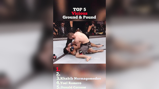 #top5 #groundandpound #ufc #mma #fyp