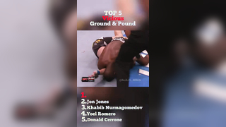 #top5 #groundandpound #ufc #mma #fyp