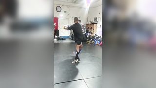 MMA Training Take Down Then Go Stright in Quickly For The Knock out ...