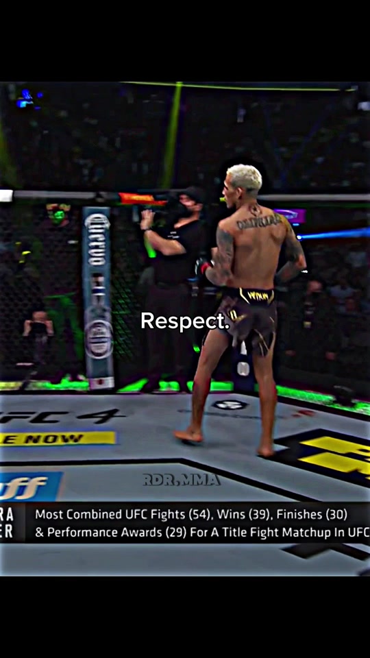 Charles Oliveira most respectful fighter#ufc #charlesoliveira #res...