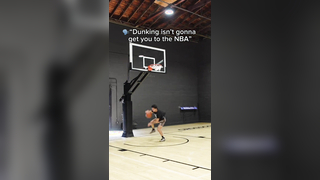 I’m a professional dunker. I’m not trying to go to the NBA #basketb...