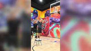 $200,000 Dunk Contest prep with @t.currie #dunkademics #dunk #basketb...
