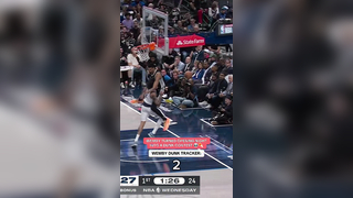 Wemby was competing with himself for the best dunk of the night ? #NB...