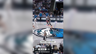 Wemby was competing with himself for the best dunk of the night ? #NB...