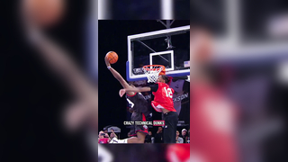 Last dunk just WILD #dunk #dunkcontest #basketball