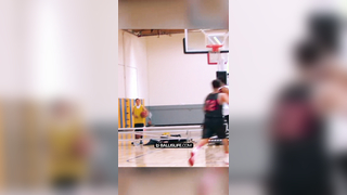 MLB pro dunks ALL OVER defender #bball #ballislife