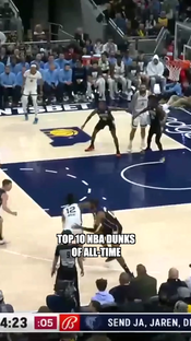 TOP 10 NBA DUNKS OF ALL-TIME #fyp #nba #basketball #dunk #foryou