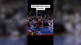 1991 NBA Slam Dunk Contest #dunkcontest #nbaallstarweekend #sportsmen...