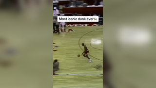 Only MJ does it with Style Via: (dunk.flying) #nba #jordan #dunk #b...