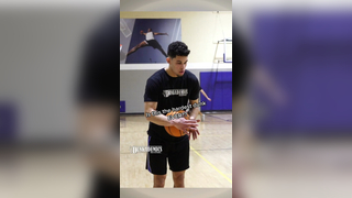 Craziest dunk ever? @isaiahrivera1 #dunkademics #dunk #dunkcontest #b...