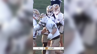 He was READY to go again (via Lehigh Men’s Lacrosse) #lacrosse #sp...