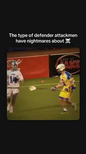 No attackman wants this matchup #lacrosse #sports #nightmare #defe...