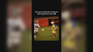 No attackman wants this matchup #lacrosse #sports #nightmare #defe...