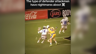 No attackman wants this matchup #lacrosse #sports #nightmare #defe...
