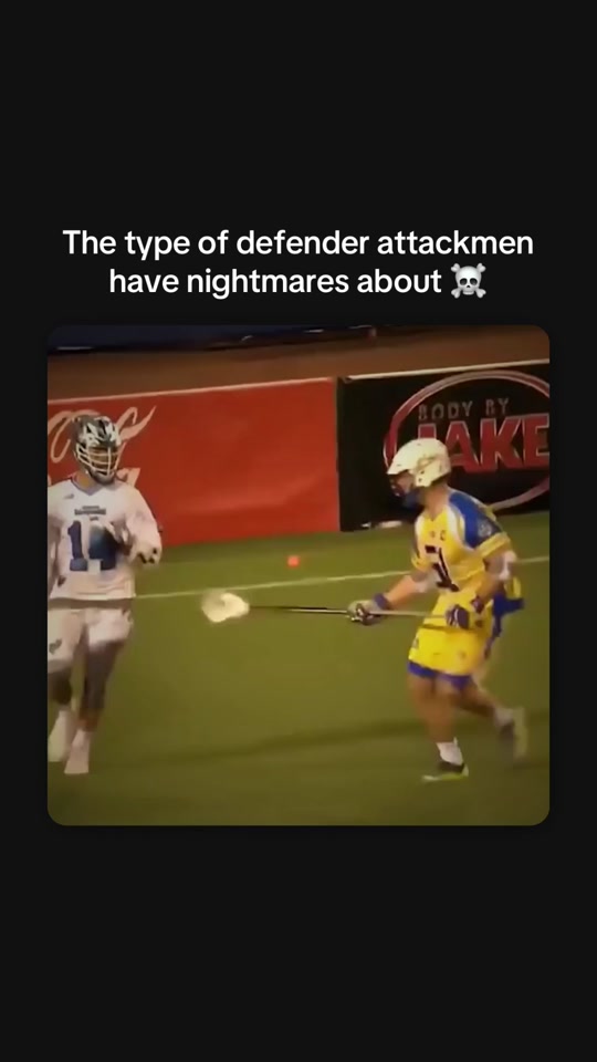 No attackman wants this matchup #lacrosse #sports #nightmare #defe...