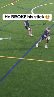 Hope he still has the warranty (Via @RowdenReels) #lacrosse #lacros...
