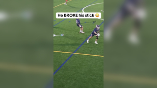 Hope he still has the warranty (Via @RowdenReels) #lacrosse #lacros...