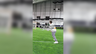 michael sowers is not human. #crazy #sports #trickshot #philly #lacr...