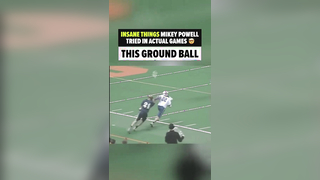 Mikey Powell would do ANYTHING in a lacrosse game #lacrosse #sports...