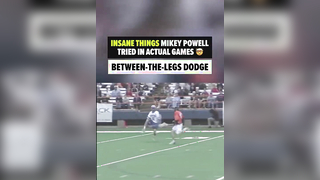 Mikey Powell would do ANYTHING in a lacrosse game #lacrosse #sports...