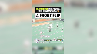 Mikey Powell would do ANYTHING in a lacrosse game #lacrosse #sports...