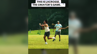 Watching the creator’s game played how it was meant to be #lacrosse...