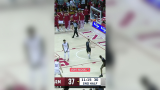 Jasai Miles took flight in Indiana’s 98-51 win over Alabama A&M #co...