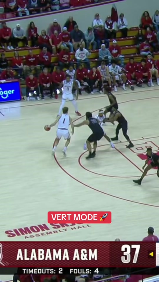 Jasai Miles took flight in Indiana’s 98-51 win over Alabama A&M #co...