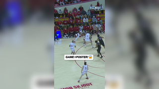 Jasai Miles put him on a poster #ncaabasketball #collegebasketball ...