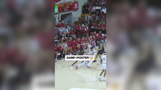 Jasai Miles put him on a poster #ncaabasketball #collegebasketball ...