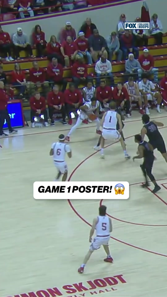 Jasai Miles put him on a poster #ncaabasketball #collegebasketball ...