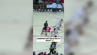 OFF THE GLASS AND THE HOOSIERS ARE HAVING A TIME! #ncaabasketball #...