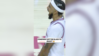 OFF THE GLASS AND THE HOOSIERS ARE HAVING A TIME! #ncaabasketball #...