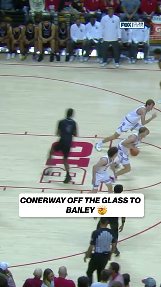 OFF THE GLASS AND THE HOOSIERS ARE HAVING A TIME! #ncaabasketball #...