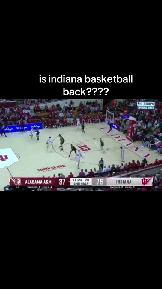 Indiana basketball is back!!!! #fyp #viral #makemefamous #indianahoos...