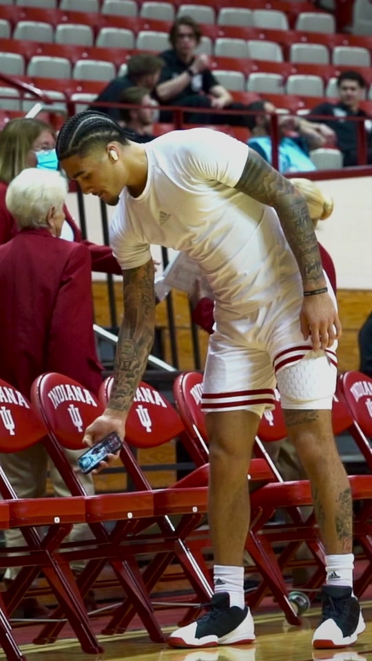 A fan favorite #iubasketball #indianabasketball #iu #collegebasketbal...